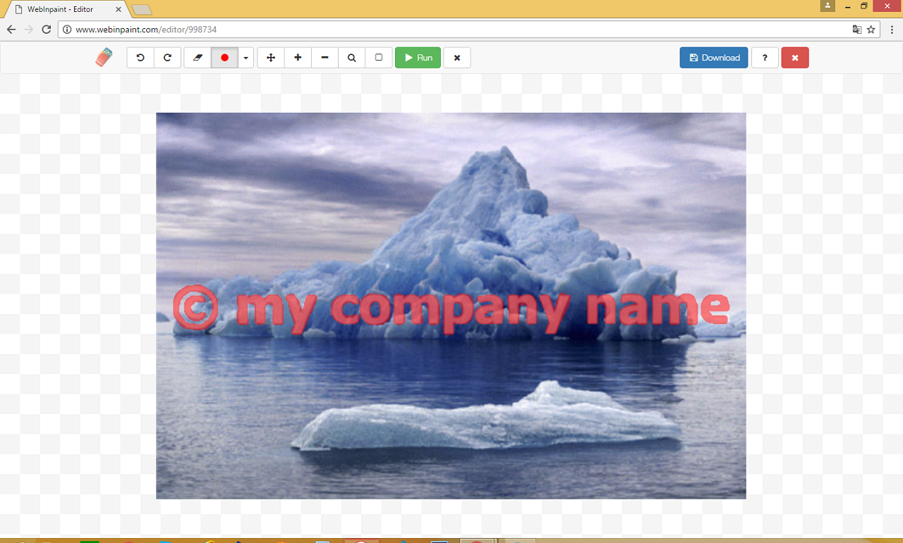 online watermark remover video